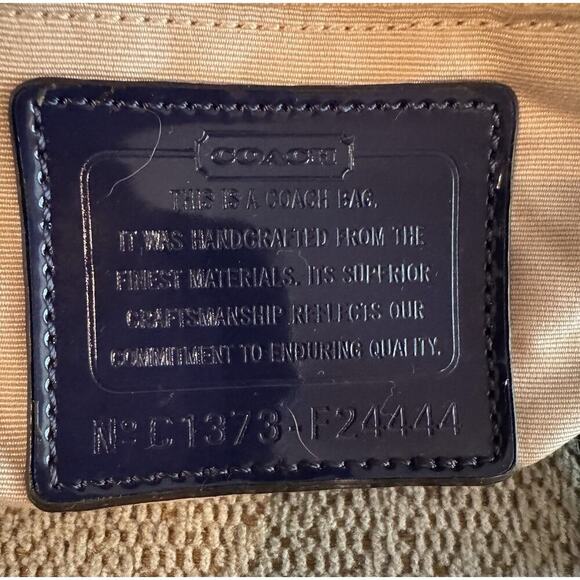 COACH IKAT MULTICOLOR LARGE TOTE C1373-F24444 - Picture 8 of 14